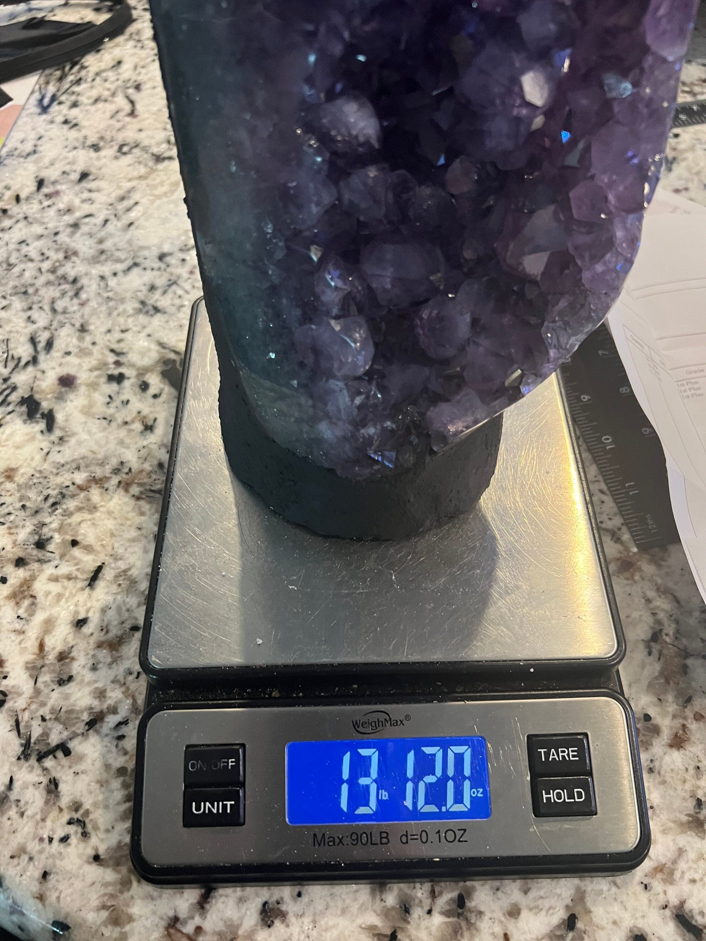 Amethyst 13 pounds 12oz