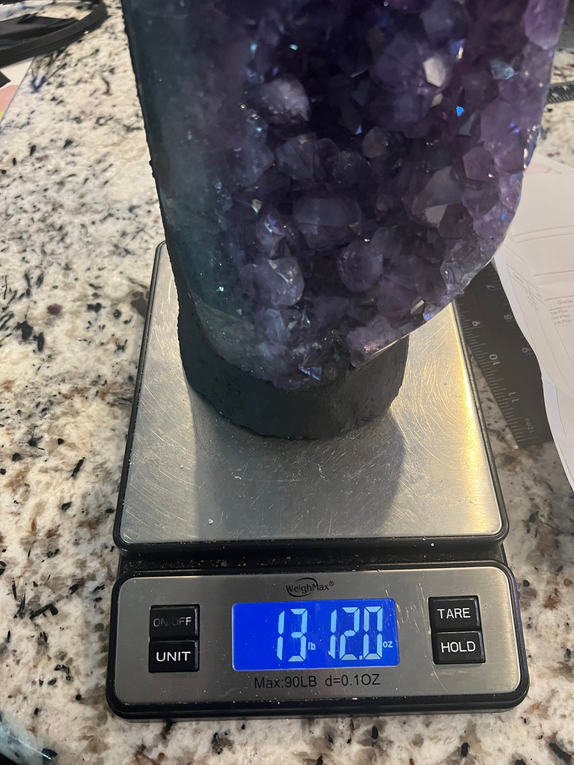 Amethyst 13 pounds 12oz