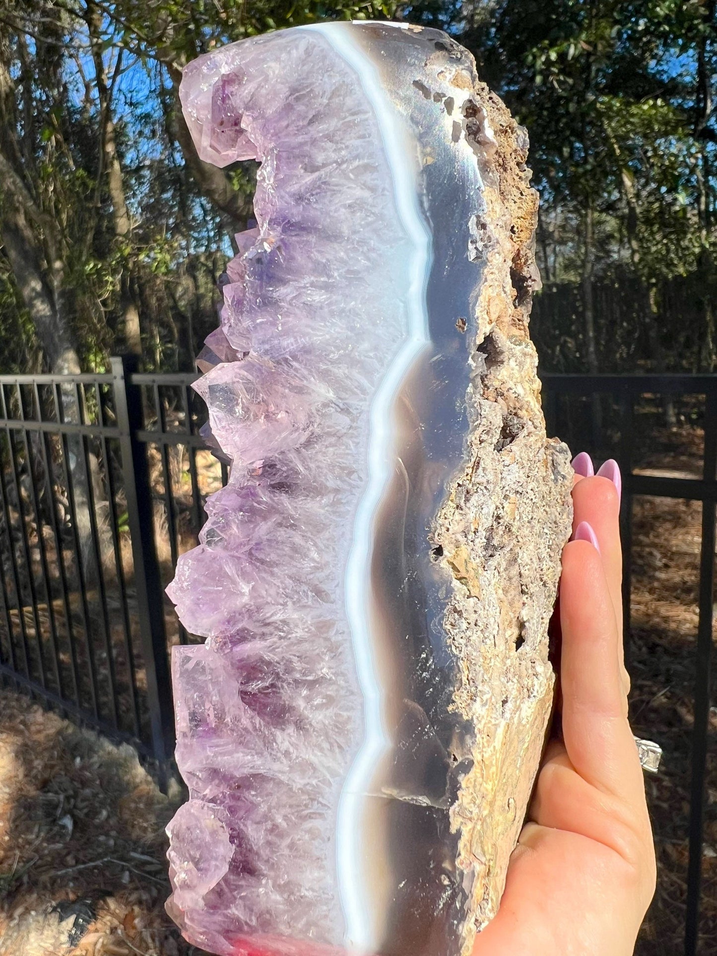 purple amethyst 4 pounds 8oz