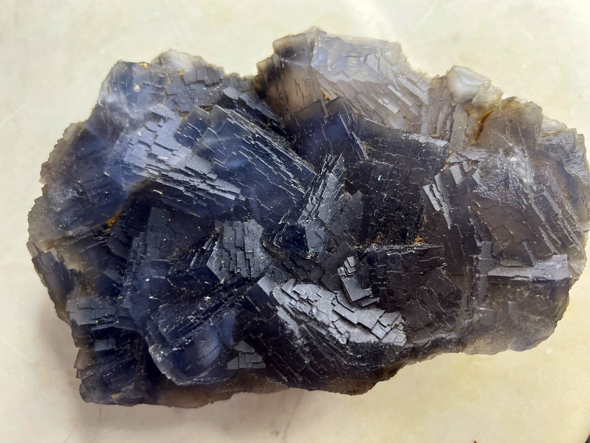 cube fluorite 3 pounds 8oz