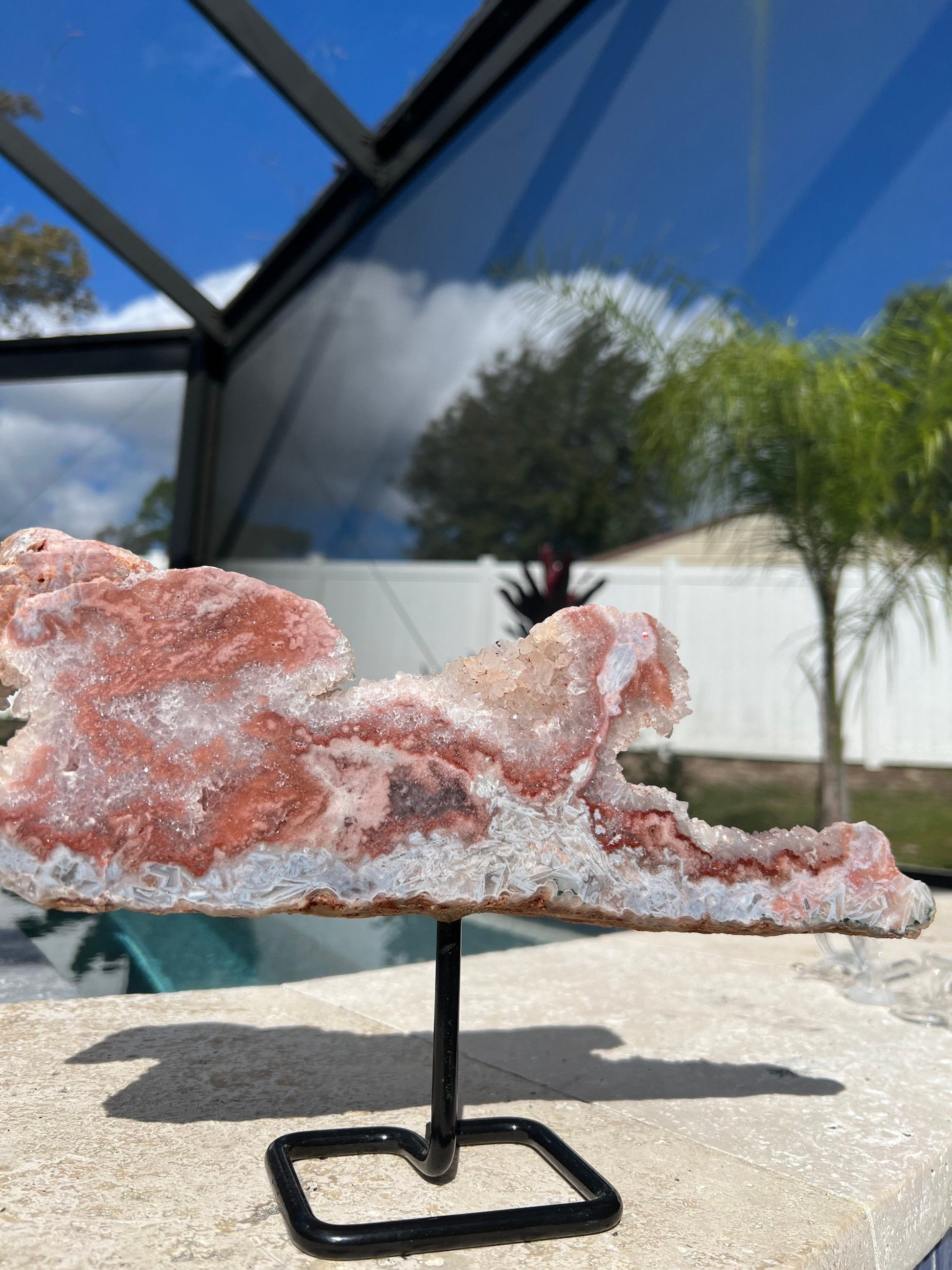 Pink amethyst