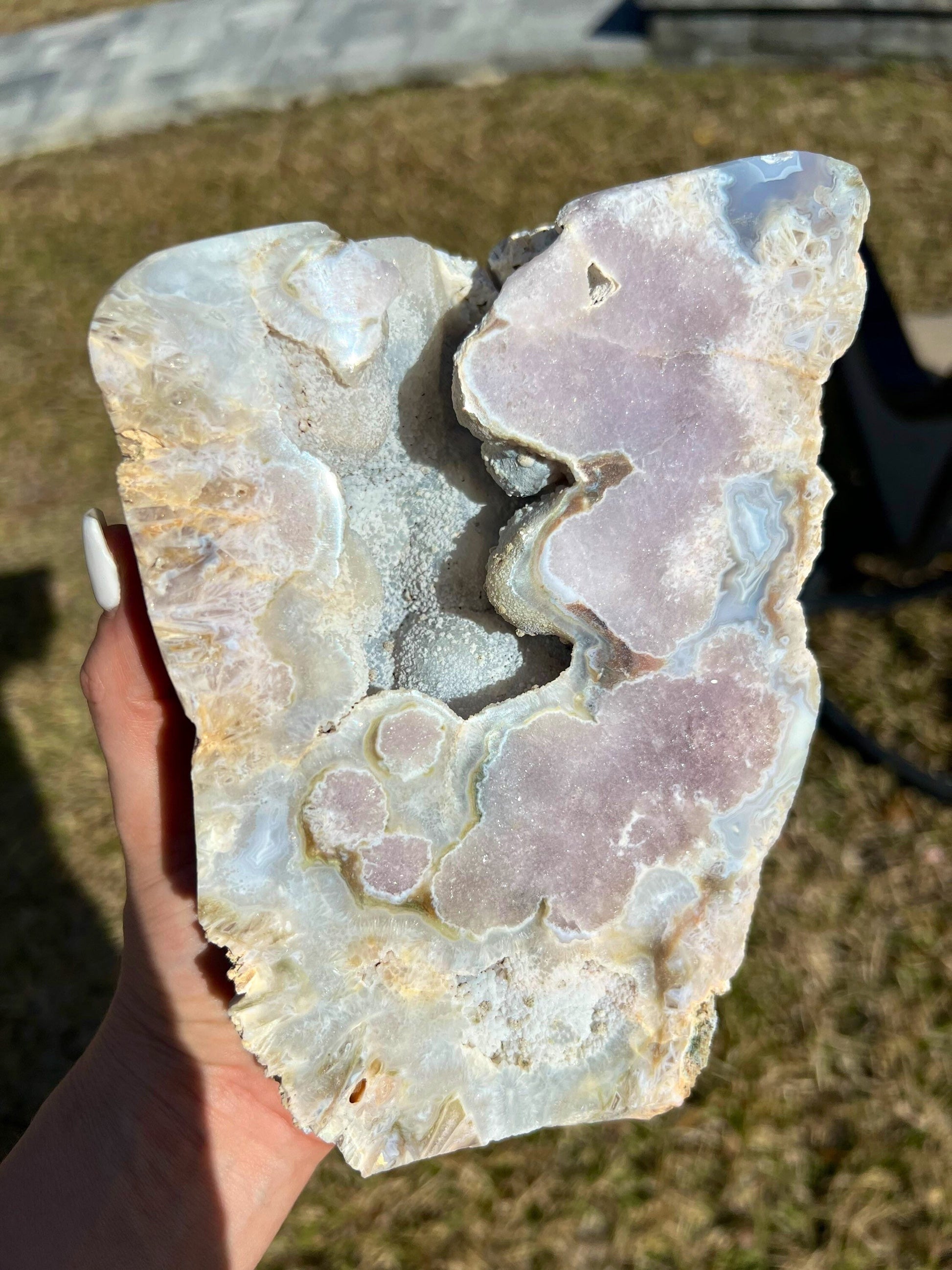 Pink amethyst 4lbs 5oz
