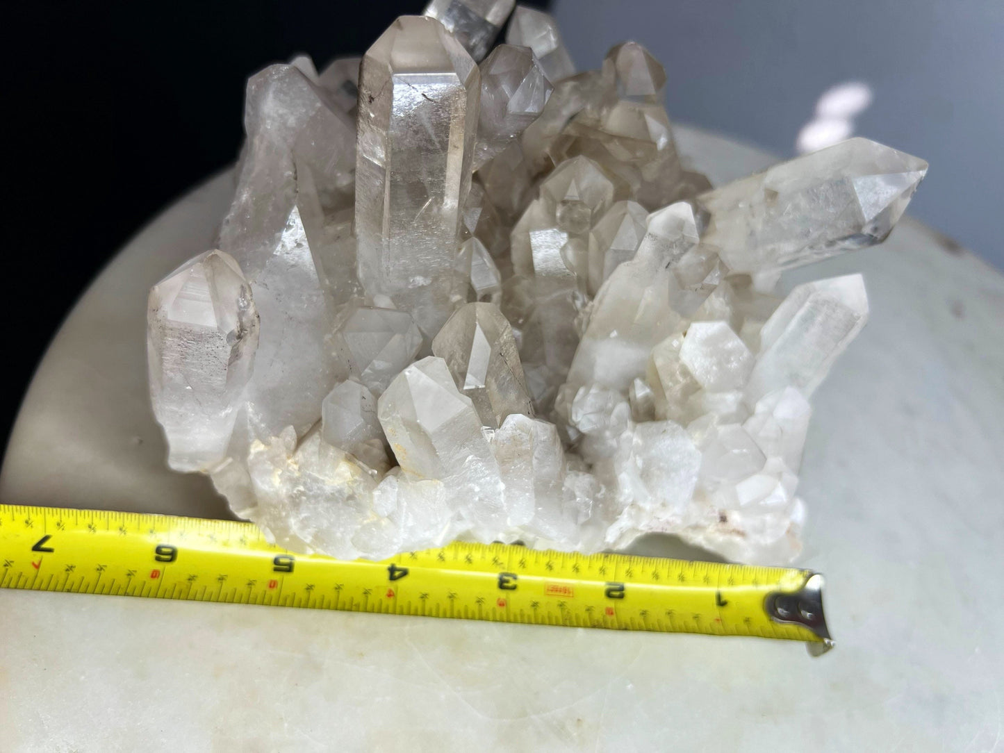 Clear Quartz crystal cluster 4 pounds 12oz