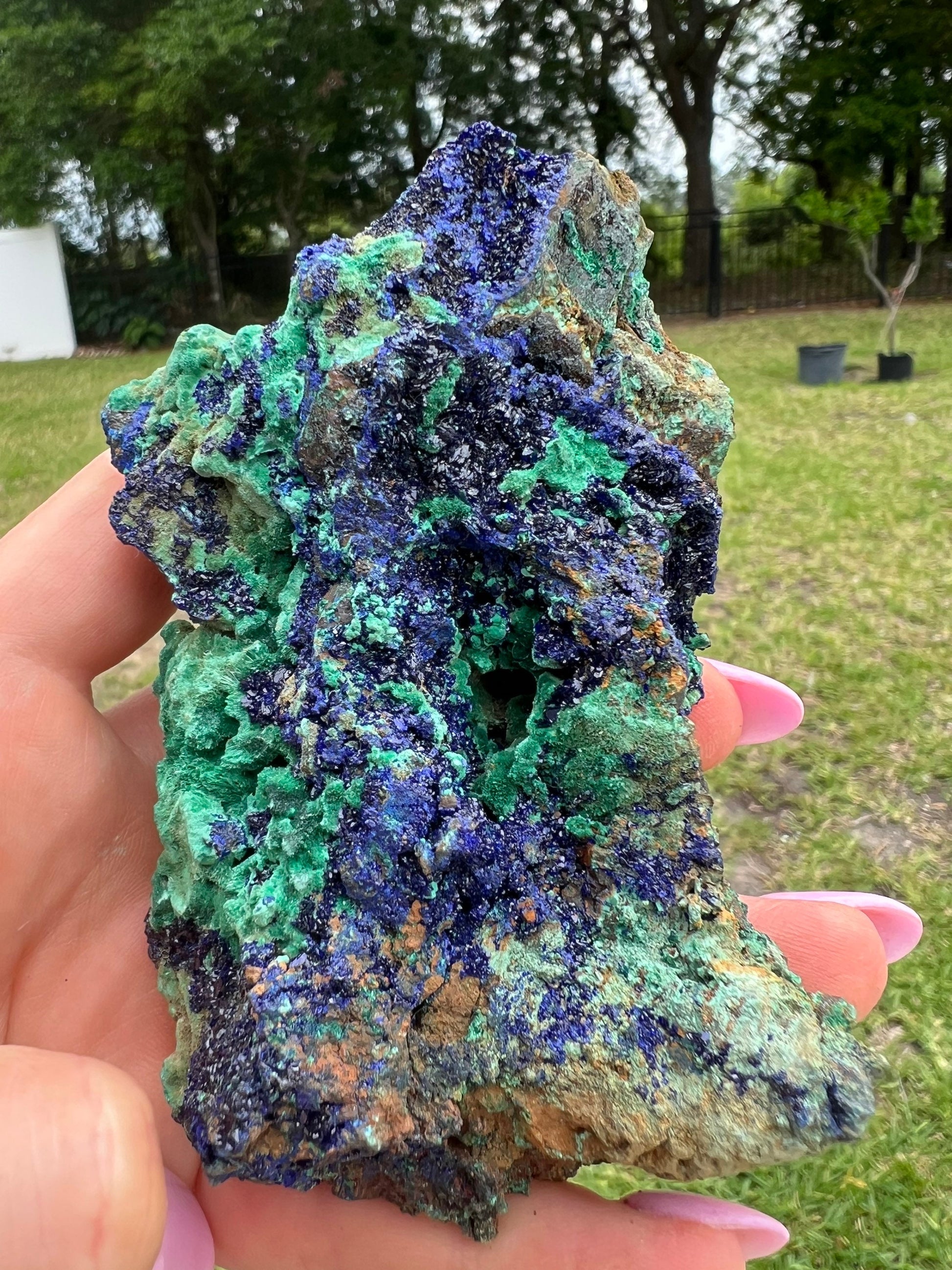 Azurite malachite 202grams