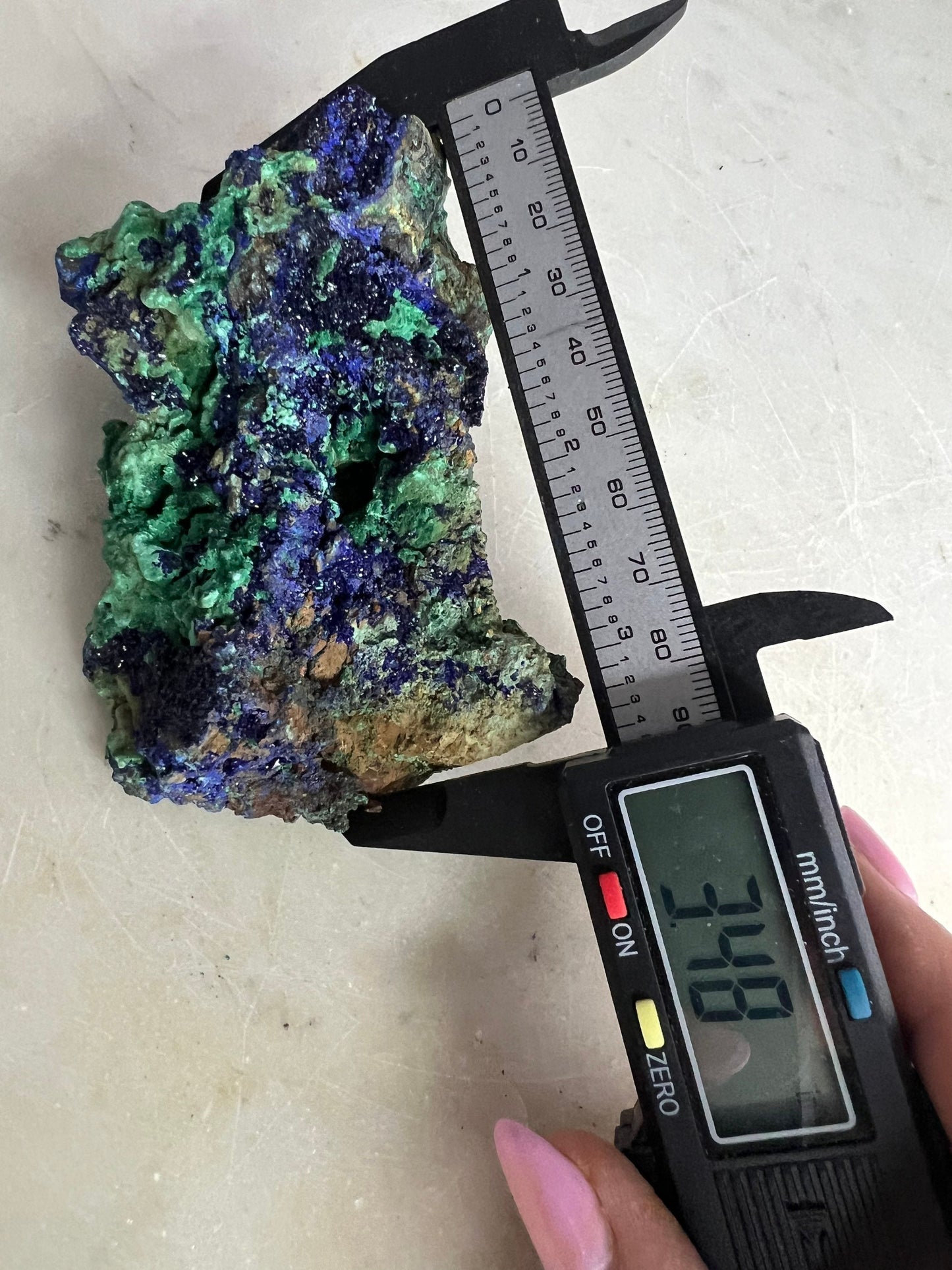 Azurite malachite 202grams