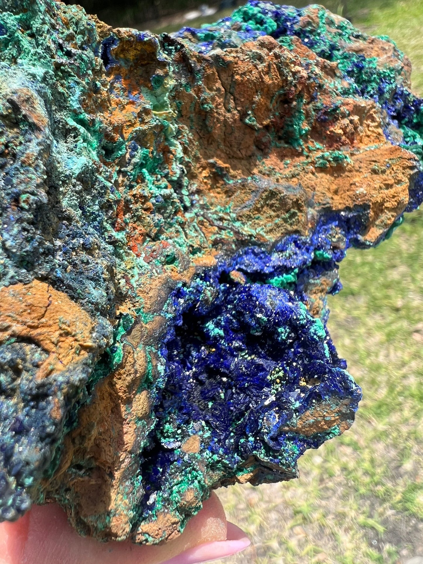 Azurite malachite 2pounds 5oz.