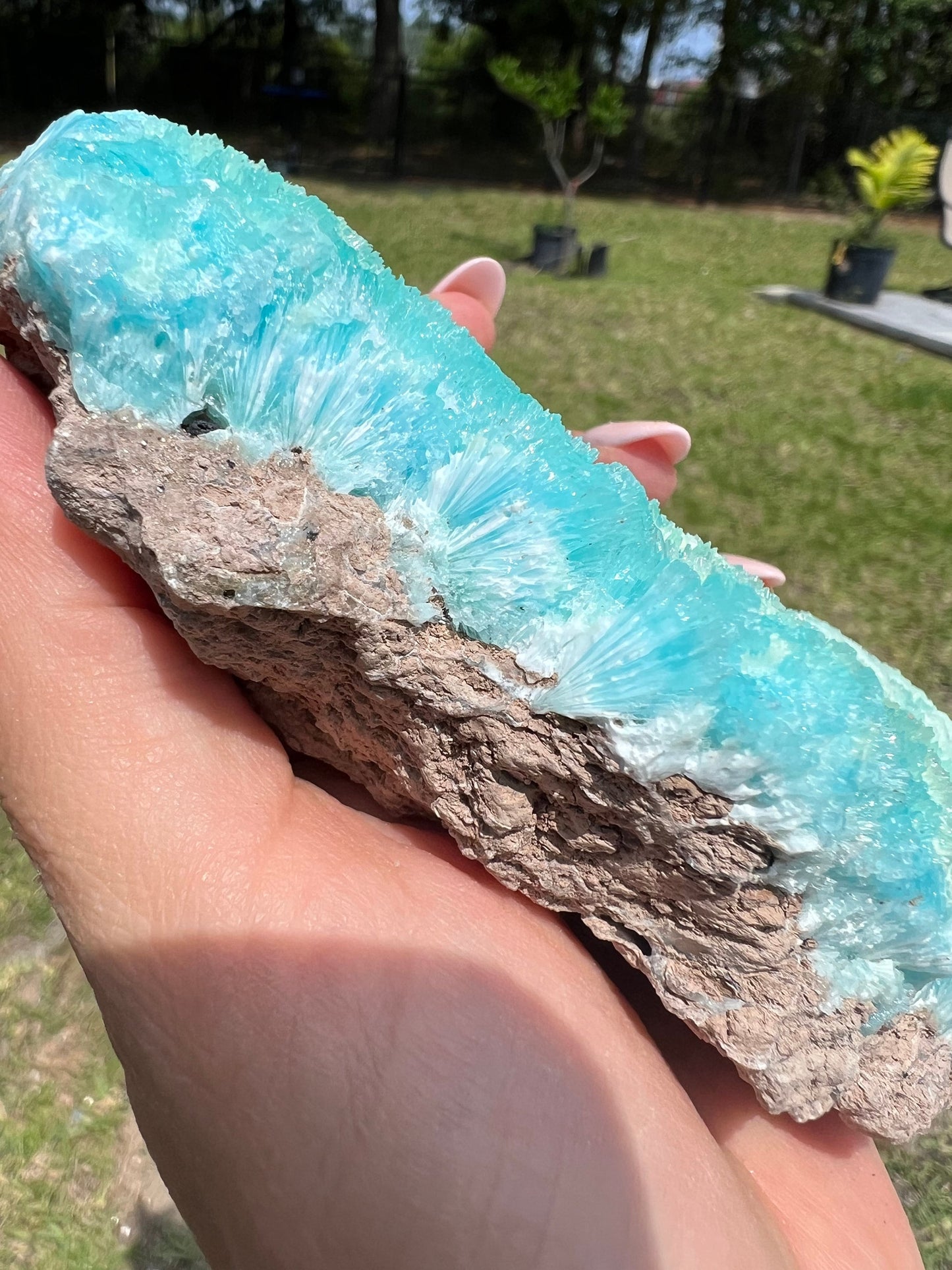 Natural raw Aragonite 448grams