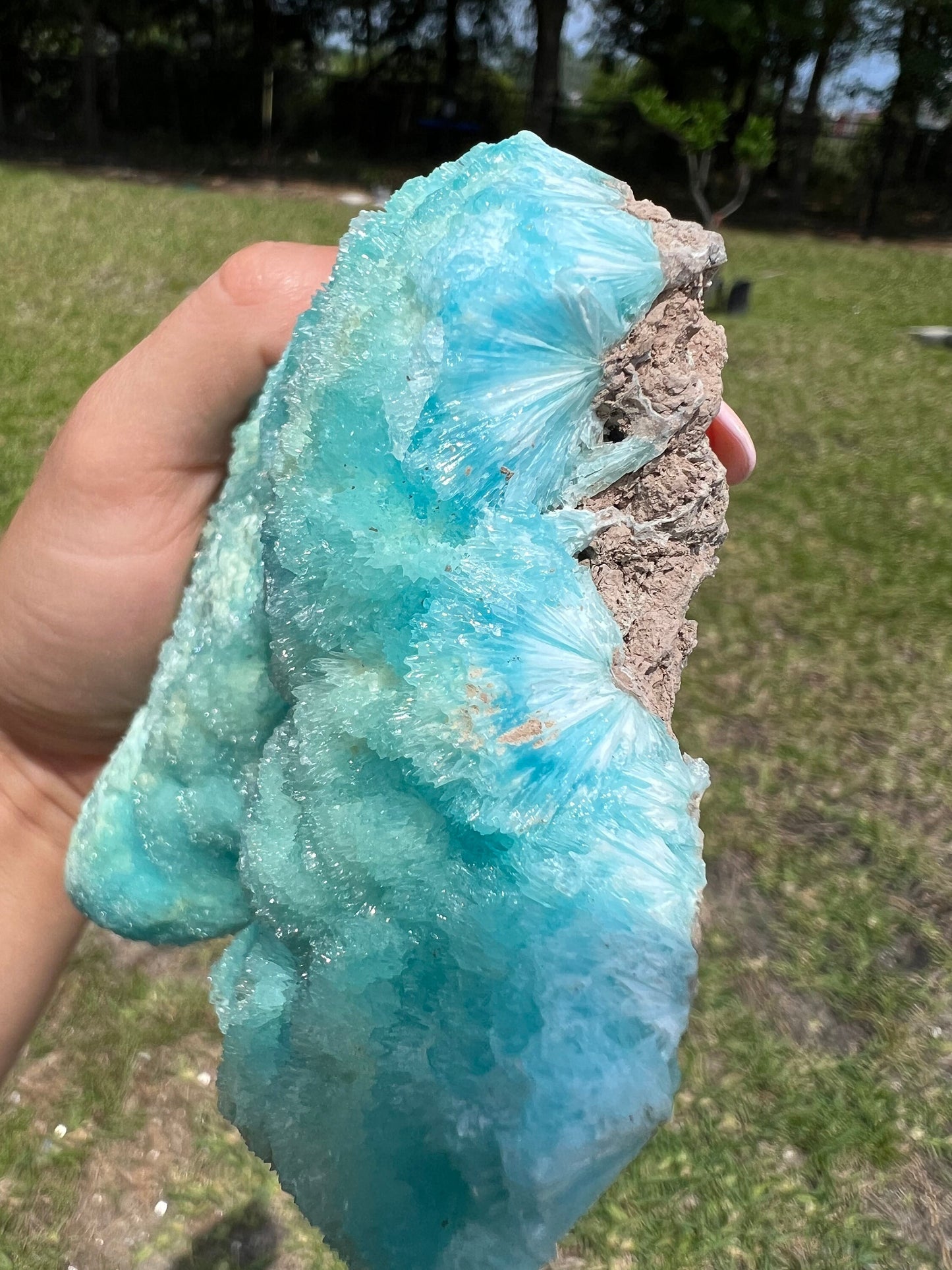 Natural raw Aragonite 448grams