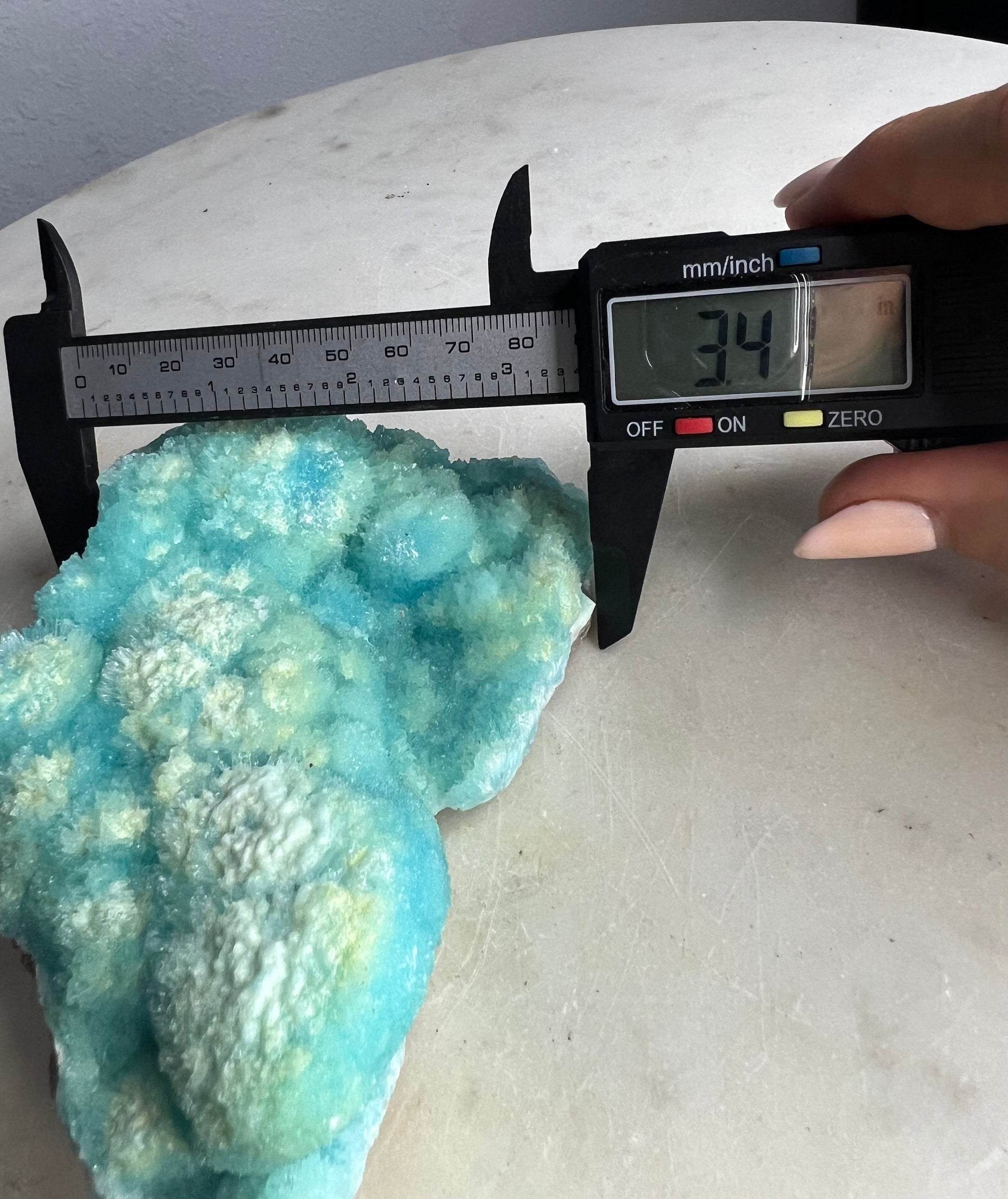 Natural raw Aragonite 448grams